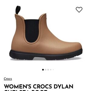 CROCS Women's Dylan Ankle Boots - Brown